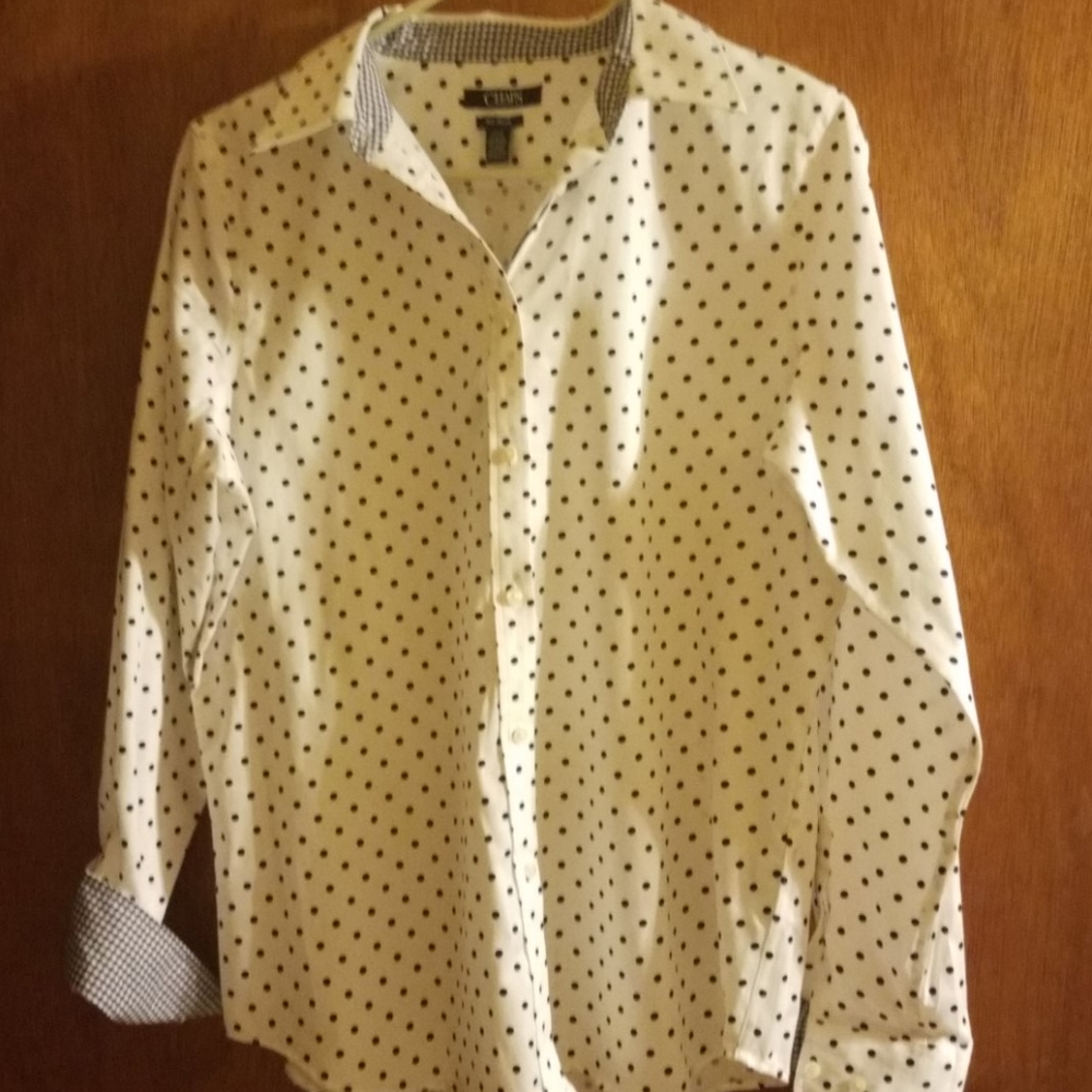 NWT Chaps Slimming Fit Button Down Shirt